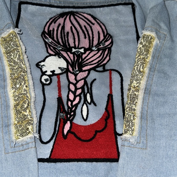 Kids denim jacket - Picture 2 of 6